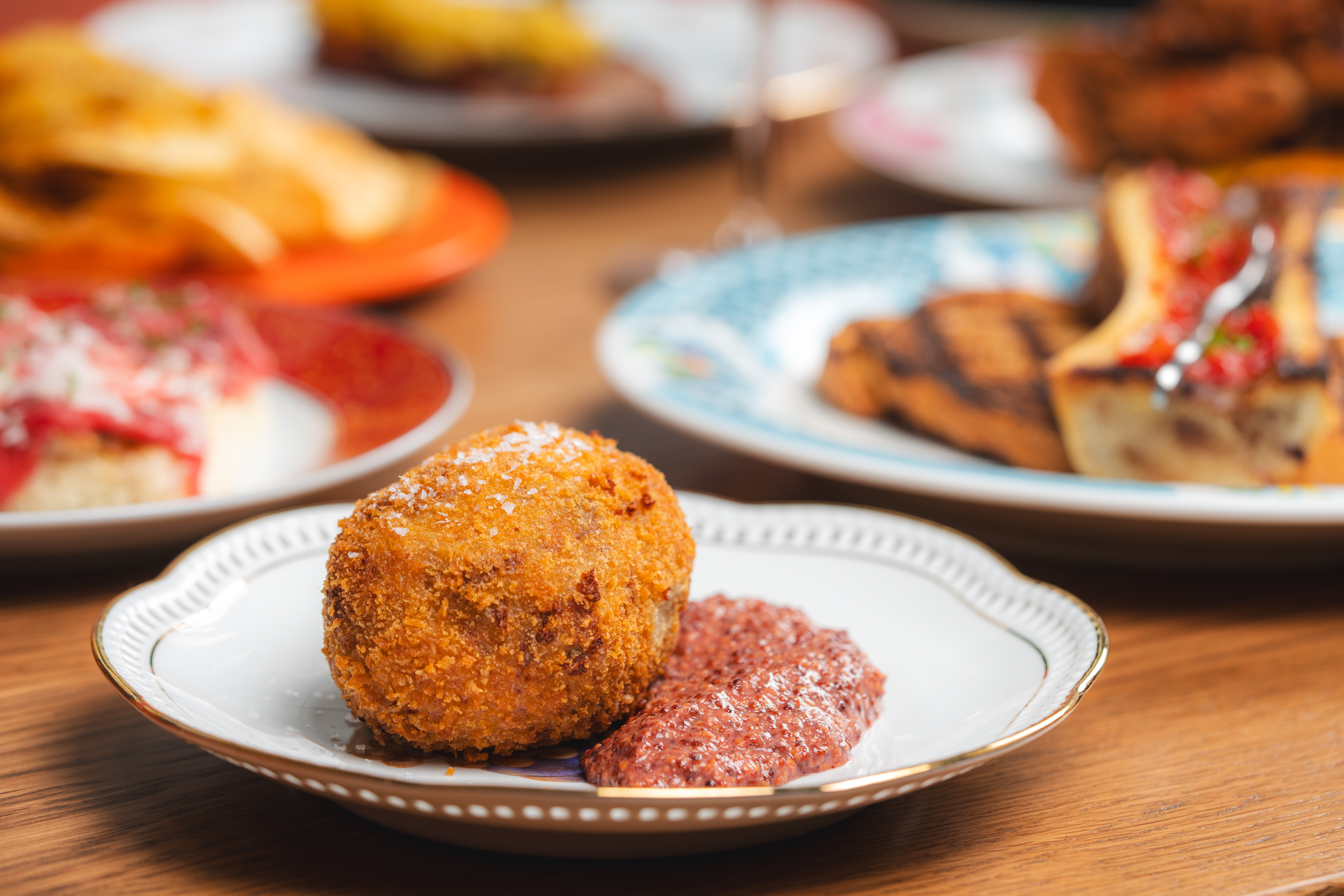 Chef-driven tapas plated at Finca